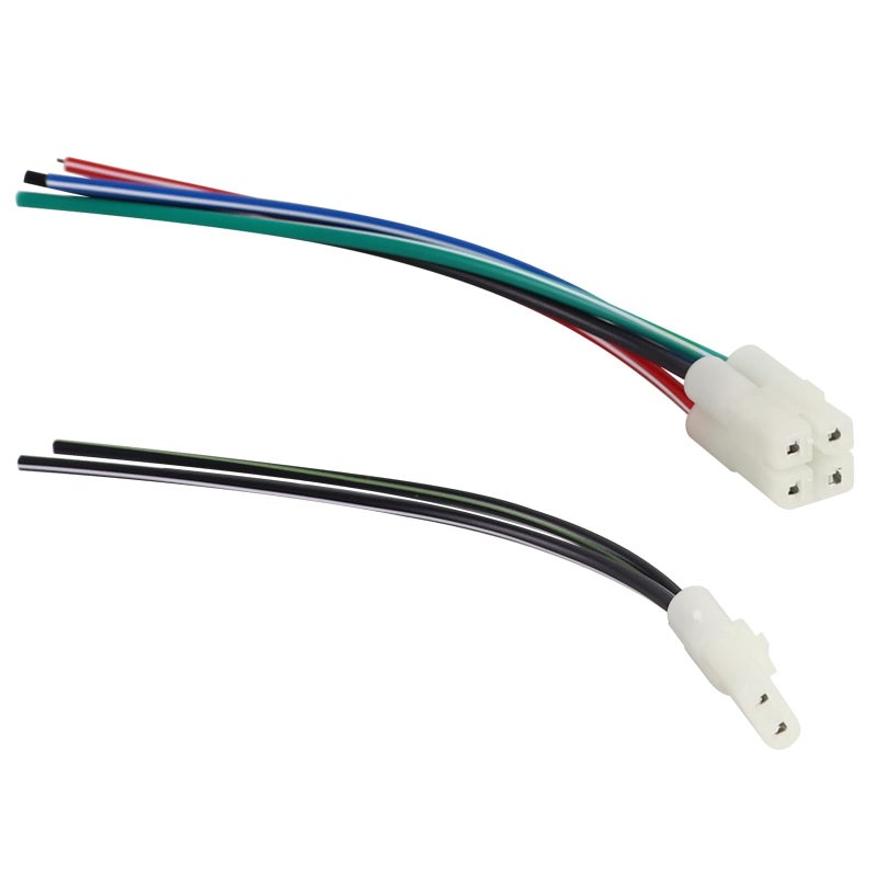 FLYPIG CDI Cable Wire Harness Plug for Chinese GY6 50cc 70cc 90cc 110cc 125cc 150cc 4-Stroke Taotao Buyang Scooter Moped ATV Quad Go Kart Dirt Bike Motorcycle Ignition Coil CDI Box Wiring Harness - Image 1